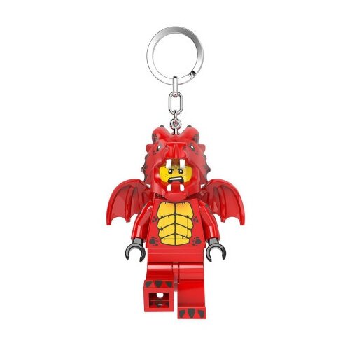 Lego Minifigure privezak za ključeve sa svetlom: Tip u odelu zmaja ( LGL-KE196H ) Cene