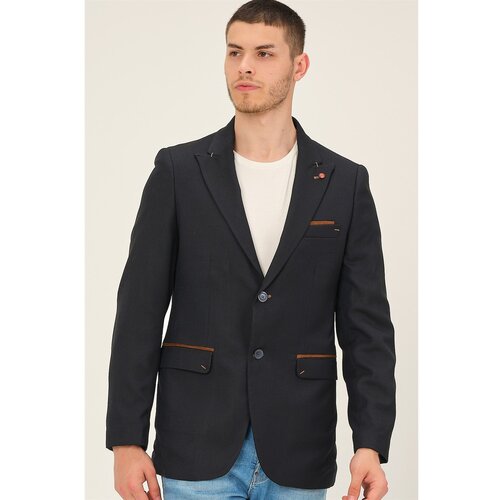 Dewberry C9058 MEN'S JACKET-PATTERNED NAVY BLUE Cijene