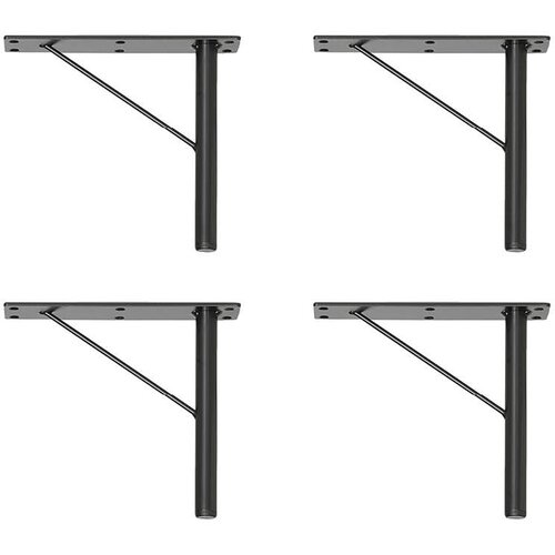 Hammel Furniture Crne metalne noge za ormariće u setu od 4 kom Mistral & Edge by Hammel Cijene