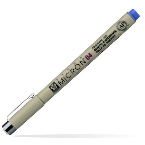 Pigma Micron 04, liner, blue, 36, 0.4mm ( 672037 ) Cene