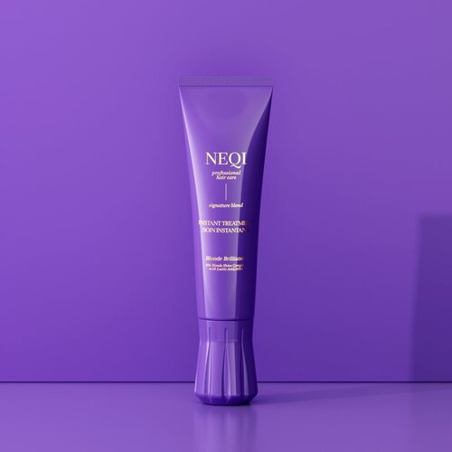 NEQI Treatment Treasure Blonde Brilliance regenerirajuća kura za plavu kosu 100 ml Slike