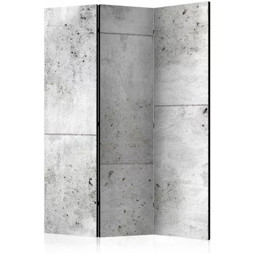  Paravan u 3 dijela - Concretum murum [Room Dividers] 135x172
