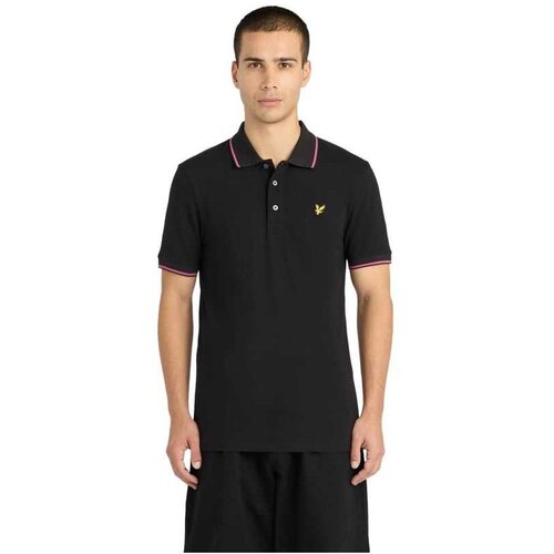 Lyle &amp;amp; Scott crna mu&amp;scaron;ka polo majica Slike