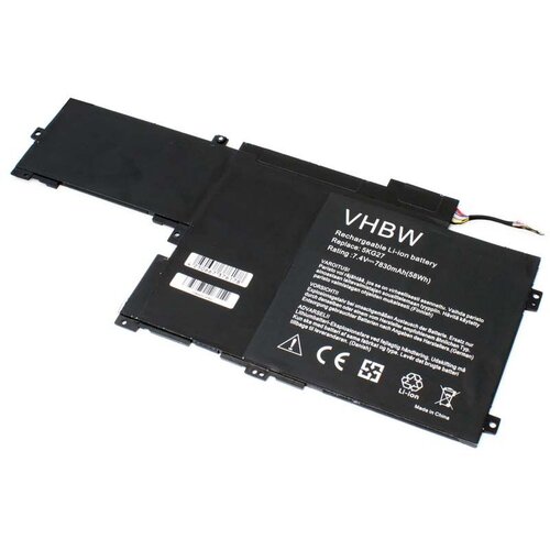 VHBW Baterija za Dell Inspiron 14 7347, 7830 mAh Slike
