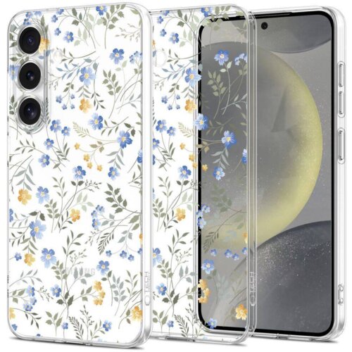 Onasi Clear Case Aurora Flower za Samsung Galaxy S25 5G - prozoren Cene