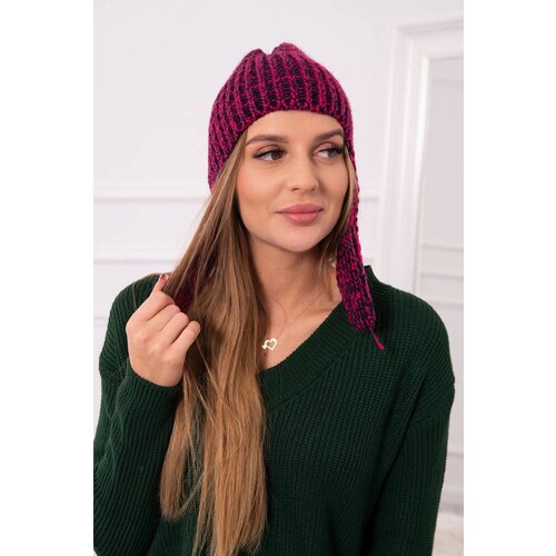  Women's long eared cap Jana K314 fuchsia + black Cijene