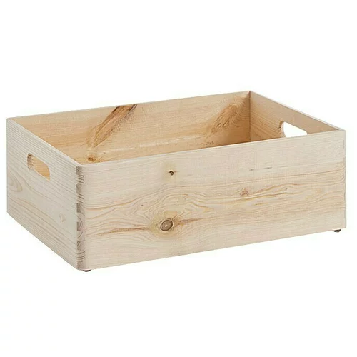 ZELLER Kutija za slaganje (D x Š x V: 40 x 30 x 15 cm, M, Crnogorično drvo)