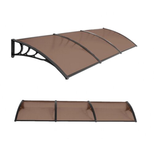  Nadstre&scaron;nica 300x100cm Crna Bronza 5mm Leksan Cene