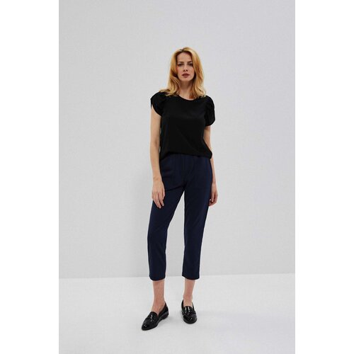 Marisse Loose 7/8 Trousers L-Sp-3701 Navy Cene