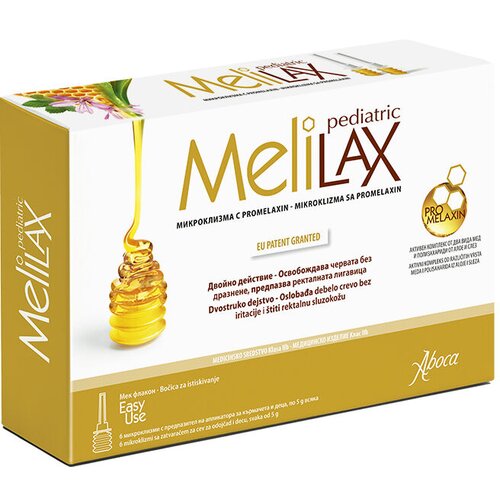 Aboca Mikroplazme za decu Melilax, 5g, 6 komada Cene