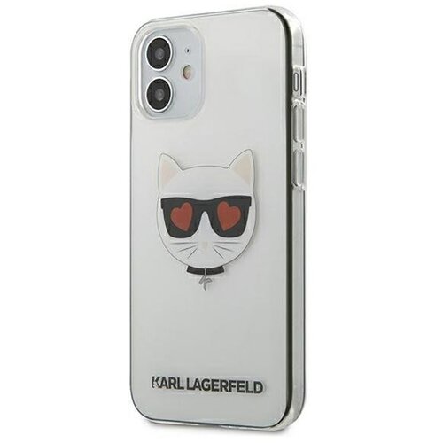 Karl Lagerfeld Ovitek KLHCP12SCLTR, Iphone 12 mini, prozoren, (20689559) Cene