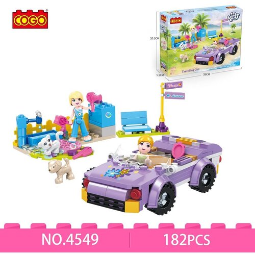 Cogo kockice Girls kolekcija: Auto - kabriolet Cene