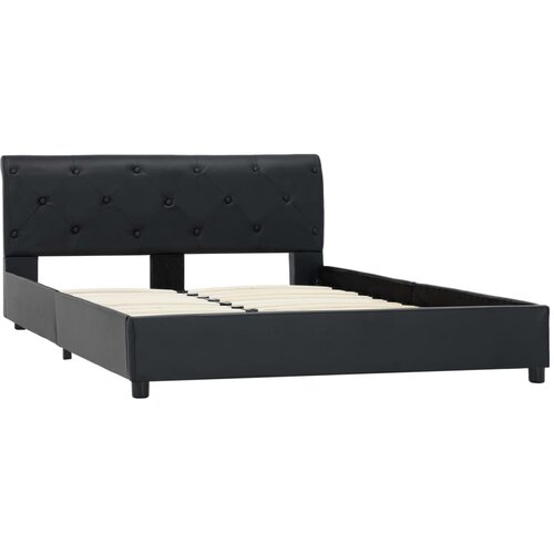  Okvir za krevet od umjetne kože crni 140 x 200 cm Slike