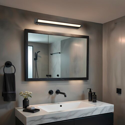  Mat crna LED zidna lampa Fabrizio &amp;ndash; Slike