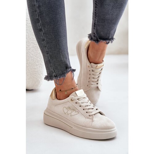 Big Star Insulated women's sneakers beige Cijene