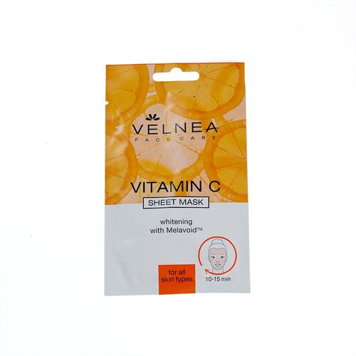 Velnea maska za lice u maramici vitamin c 21g Cene