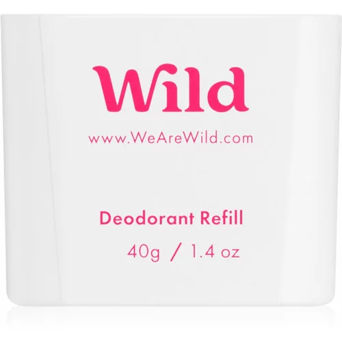 WILD Jasmine & Mandarin Blossom trdi dezodorant nadomestno polnilo 40 g