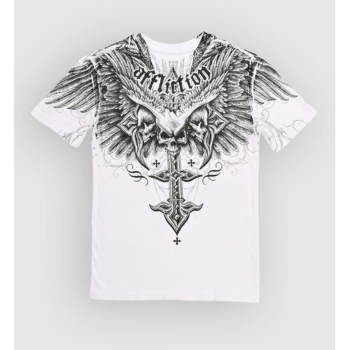 Affliction Death Eyes T-shirt white Cene