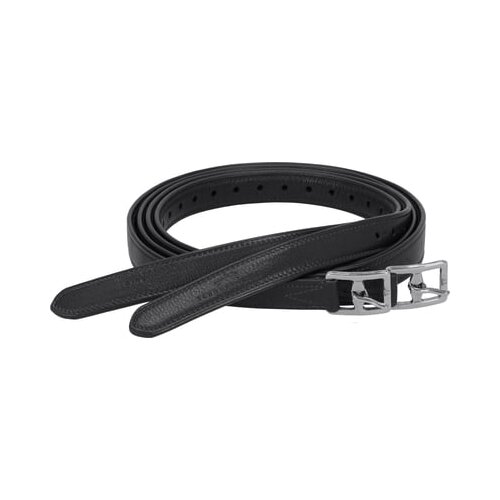 Schockemöhle Sports Usnjeni trakovi za stremena Colorado Soft, black/silver Cene