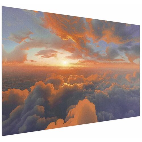  Plakat When Dawn Tickles the Clouds: A Color Show on the Morning Sky 42x29.7 Cijene