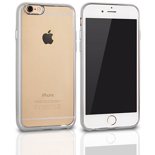  Gumijasti / gel etui Clear Case za Samsung Galaxy J5 (2016) - srebrni Cene