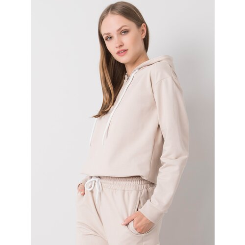 Fashion Hunters Light beige hoodie Ronnie SUBLEVEL Slike