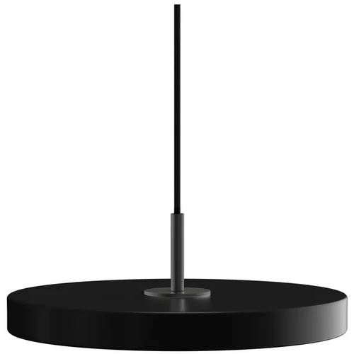 UMAGE Črna LED viseča svetilka s kovinskim senčnikom ø 31 cm Asteria Mini –