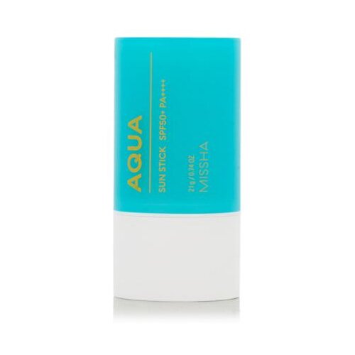 MISSHA All Around Safe Block Aqua Sun Stick SPF50+ za&amp;scaron;čita pred soncem za obraz za vse tipe kože 21 g unisex Slike