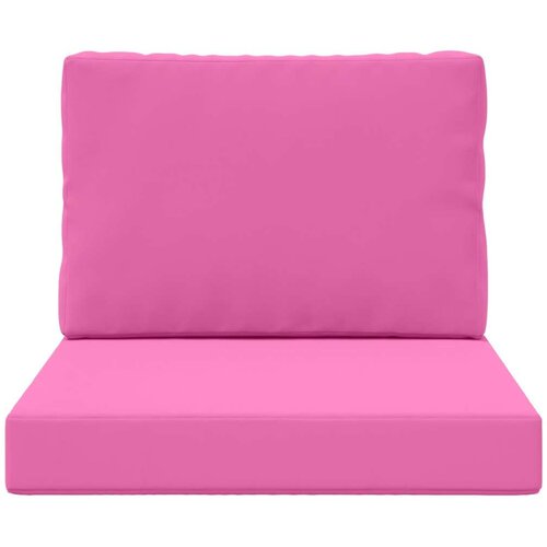  Jastuk za vanjsku sofU 2 pcs Ružičasta Poliester - Ružičasta 60 x 60 cm 1x sjedalo +1x naslon (3D bez bartaga) Slike