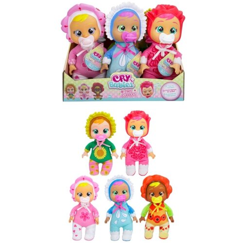Crybabies Tiny Cuddles dojenček rožica sort Cene