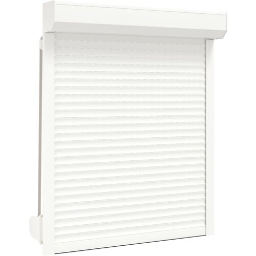 VidaXL Rolete iz aluminija 100x120 cm bele, (20708031) Slike