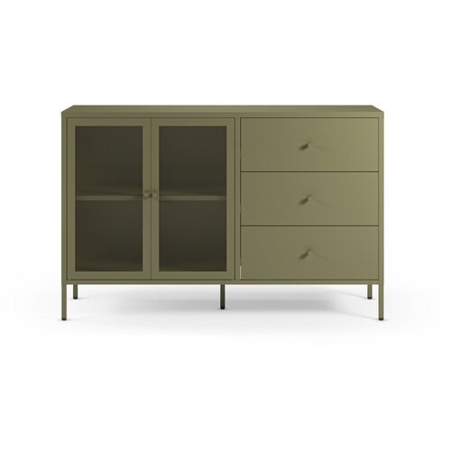 Marckeric Zelena metalna komoda 140x90x40 cm Fayna – Cijene