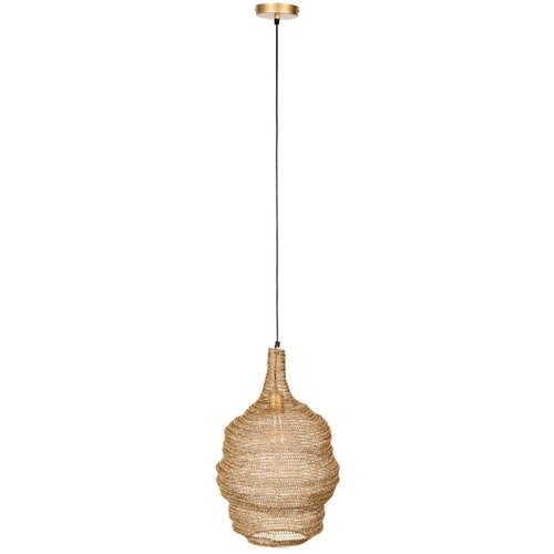White Label Zlata viseča svetilka Lena, ø 37 cm Cene