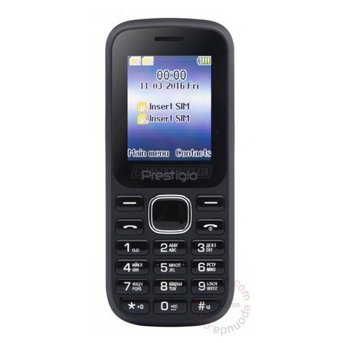 Prestigio PFP 1180 DUO, Black mobilni telefon Slike