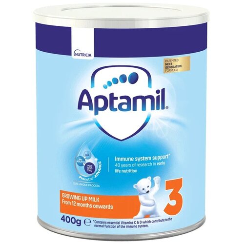 Milupa mlijeko Aptamil 3 400g limenka Slike