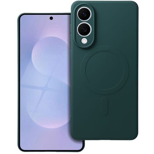  Futrola Silicone Mag Cover za SAMSUNG S25 Edge tamnozelena Cene