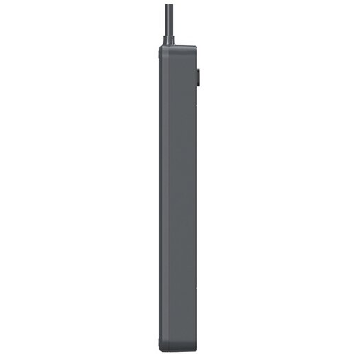 Tracer Produzni kabl 5m 4 uticnice sa 3 USB porta sa prenaponskom zastitom i prekidacem grafit TRALIS47685 Slike