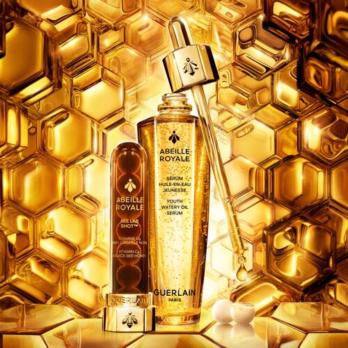 Guerlain Abeille Royale Bee Lab Shot &amp;amp; Youth Watery Oil Serum set za njegu lica Slike