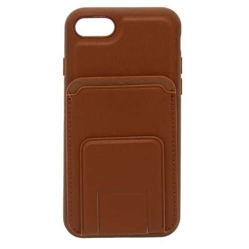  Maska za telefon LEATHER MAGSAFE WALLET za Iphone 8 braon Cene