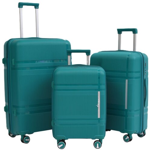 BOLZZ Set kofera VOYAGE 3/1 TURQUOISE Slike