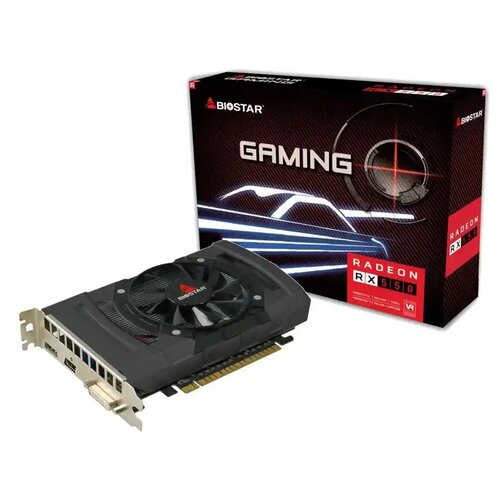 Biostar Graficka karta RX550 4GB GDDR5 128bit DVI/DP/HDMI Cene