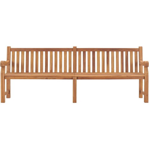  Vrtna klupa 228 cm od masivne tikovine Slike