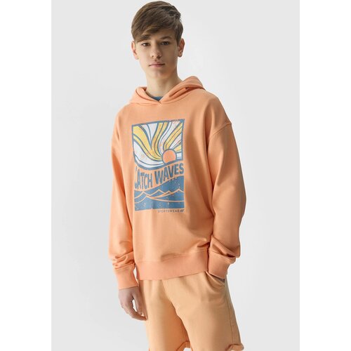 4f Boys&amp;#039; Hoodie - Orange Slike
