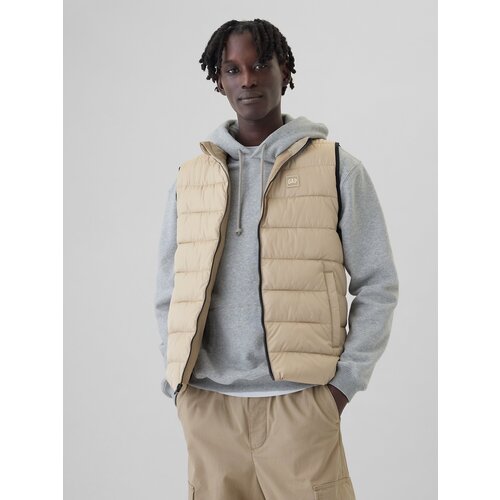 GAP Quilted Waterproof ColdControl Vest - Men Cene