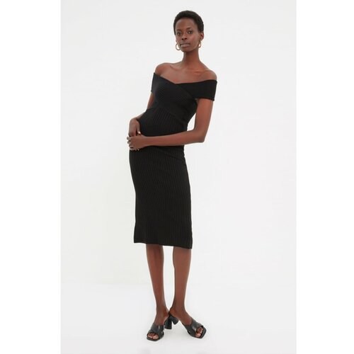 Trendyol Black Knitwear Dress Slike