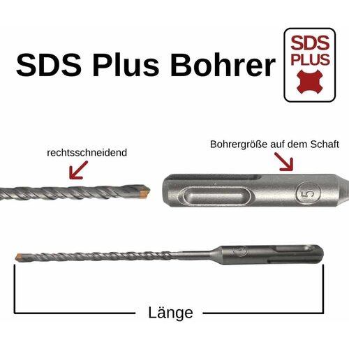 KLASEBO SDS Plus udarni sveder 10mm x 600mm z 4-rezilno glavo za beton, (5000090397) Cene