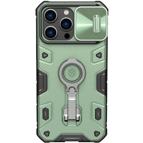 Nillkin torbica za iPhone 14 Pro Max 6.7 CamShield Armor Pro Magnetic zelena Slike