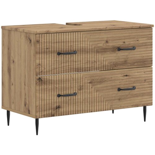  Set kupaonskih ormara od 2 dijela HAARLEM Hrast artisan Cene