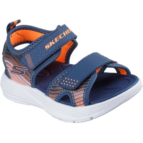 Skechers Sandale za dečake Microspec-Splash, 407034N-NVOR, Tamnoplave Cene