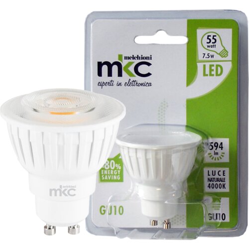 Mkc sijalica, led 7.5W, 220V ac, 100 stepeni, prirodno bijela svjetlost, bijela Cijene